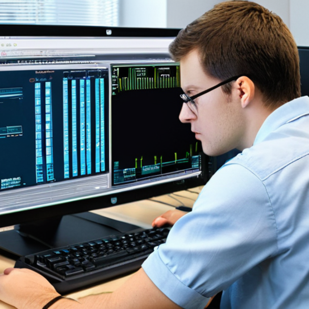 정보기기운용 필기 시험 대비 중요 개념 요약 - **CompTIA A+ Image Prompt:**
"A highly focused, young IT support technician, with a keen express...