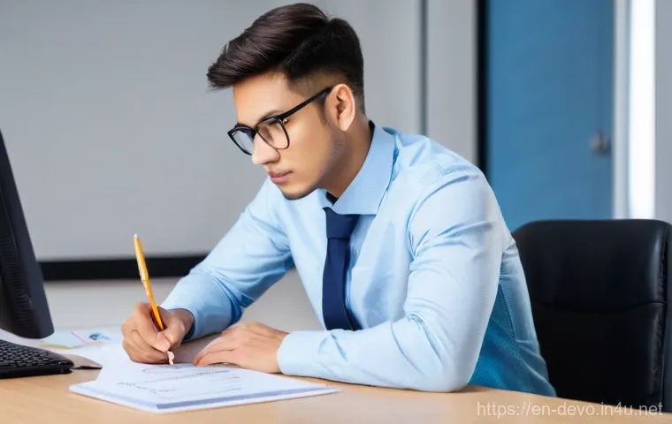 정보기기운용 실기 시험 대비 시간 관리 팁 - **Prompt:** A focused university student, wearing comfortable but appropriate casual clothing like a... 정보기기운용 실기 시험 대비 시간 관리 팁 - **Prompt:** A focused university student, wearing comfortable but appropriate casual clothing like a...